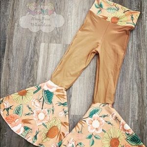 Size 8 handmade kids bell bottoms